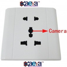 OkaeYa 606 Voice activated Security Socket Ultra Small Size DVR Hidden Spy Camera Video Recorder Security Support